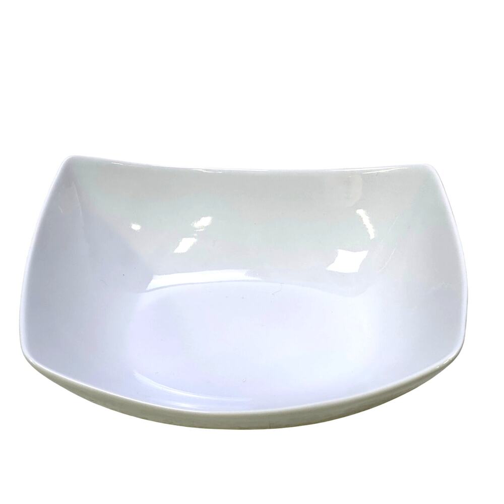 Fitz & Floyd Everyday White Large 11 x 8.5 Rectangular Porcelain Serving Bowl